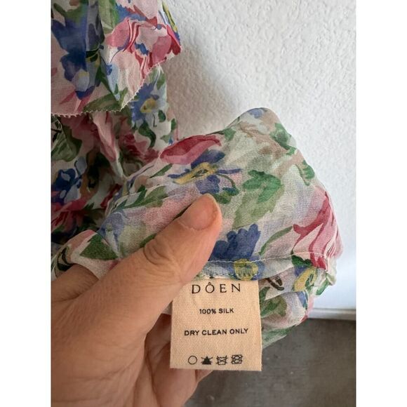 Doen melba silk dress tulip Grove XS - Picture 11 of 11